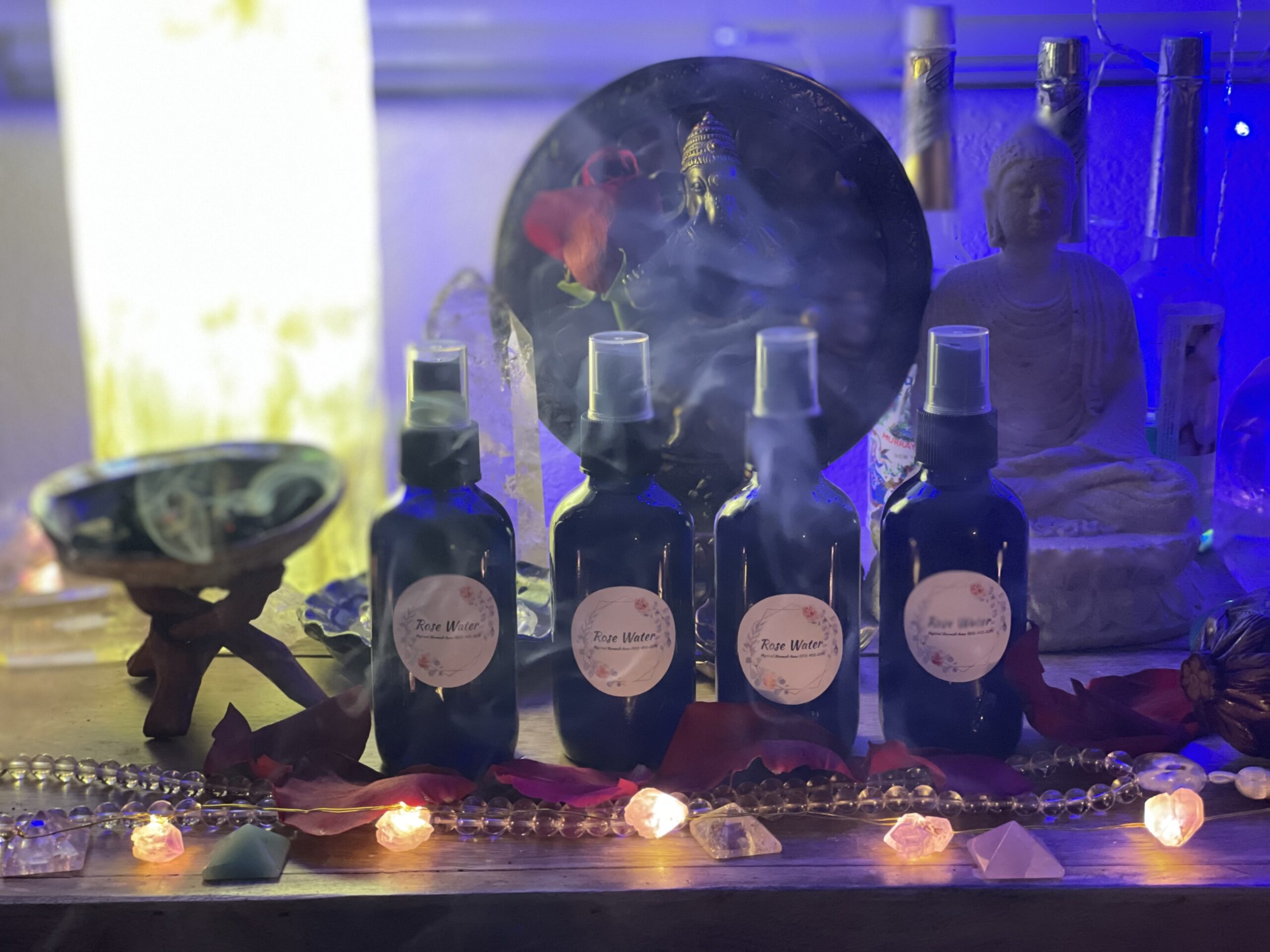 Hand Crafted Ceremonial Rose Water